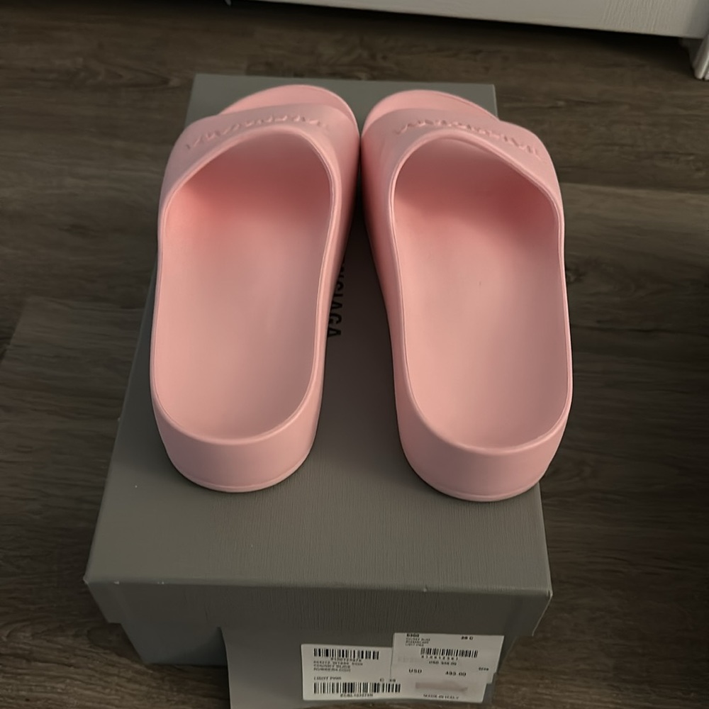 Balenciaga chunky slides- pink - Picture 4 of 4